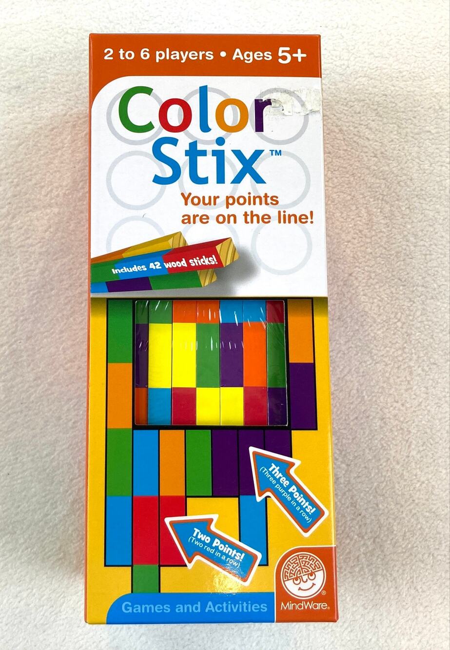 Color Stix Game Brand New in Sealed Unopened Box Ages 5+